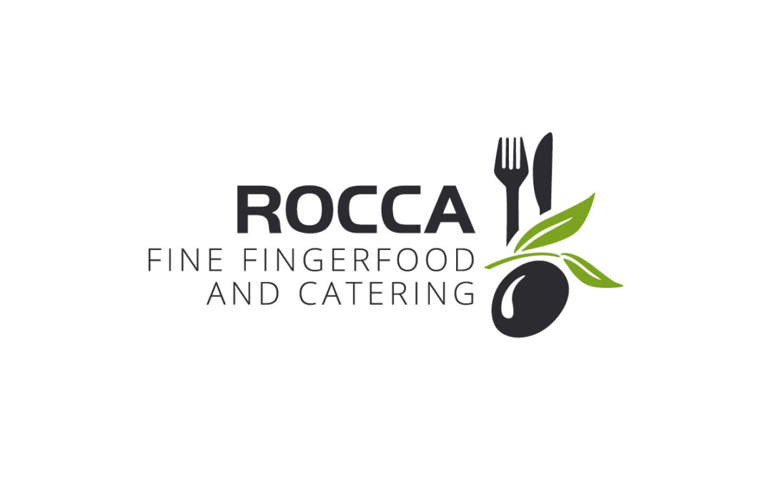 Illustratives Logo für Catering Service