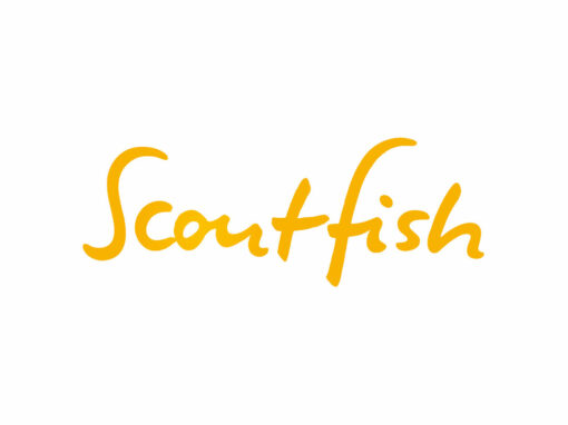 Schriftzug „Scoutfish“