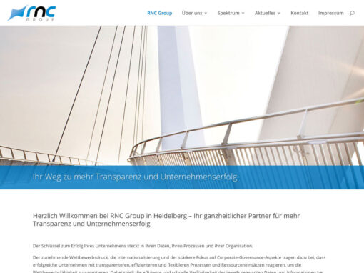 Website der RNC Group