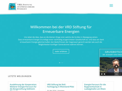 Website Relaunch VRD Stiftung