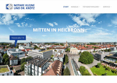 Redesign einer Website