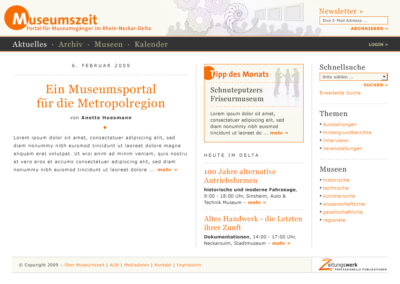 Museumszeit – Portal für Museumsgänger